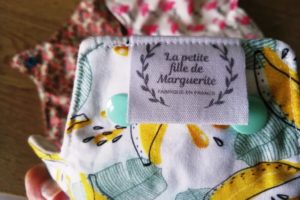 Serviette hygiénique La petite fille de Marguerite