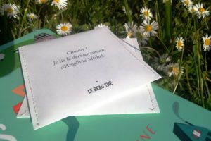 Sachets de thé "Chuuut ! Je lis le dernier roman d'Angéline Michel."