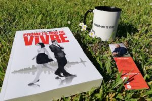 Livre Promets-moi de vivre de Yves Le Bihan + tasse et marque-page