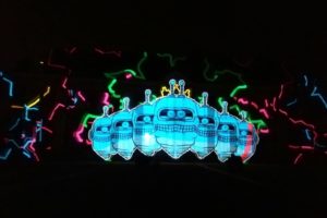 Video Mapping Festival sur le château de Bernicourt
