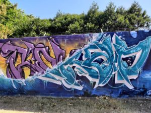 Fresque de KMU, K2B, Roka, GolfOner & V Speed Graff