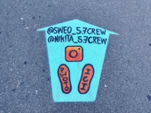 Street art par Sweo & Nikita
