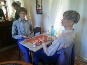 Reconstitution de la vie quotidienne à l'étage du château de Bernicourt