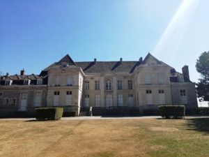 Arrière du château de Bernicourt à Roost-Warendin