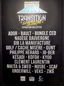 Line-up exposition collective Transition La piscine à Doullens