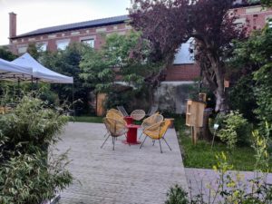 Terrasse de la Maison d'Ingénieur à Loos-en-Gohelle