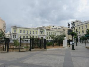 Place Kotzia à Athènes