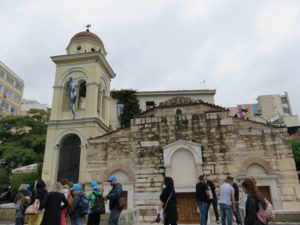 Autour de la place Monastiraki à Athènes