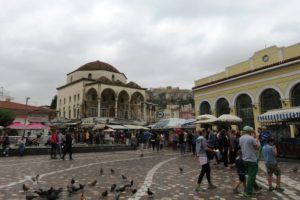 Autour de la place Monastiraki à Athènes