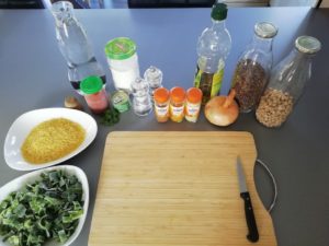Ingrédients nécessaires pour la soupe d'hiver inspirée de la soupe harira