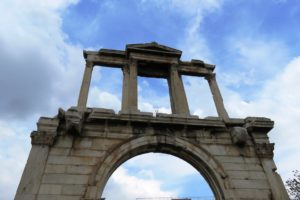 La porte d’Hadrien à Athènes