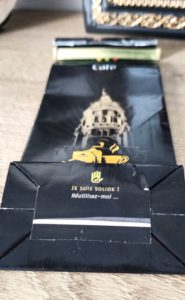 Sachet de café réutilisable de la Maison Vayez à Arras