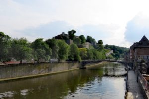 Vue sur la Citadelle de Namur