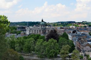 Vue sur la ville de Namur depuis la Citadelle