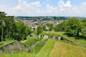 Vue sur la ville de Namur depuis sa Citadelle