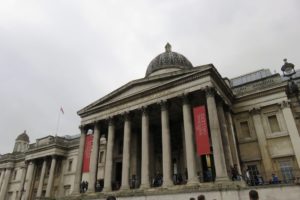 Extérieur de la National Gallery