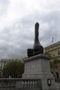 Pouce de Trafalgar Square