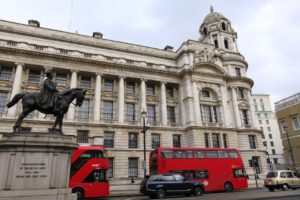 Monument sur Whitehall à Londres