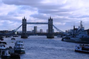 Vue sur le Tower Bridge à Londres