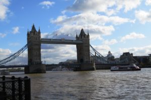Vue sur le Tower Bridge à Londres