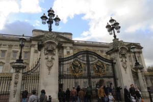 Portail de Buckimgmam Palace à Londres