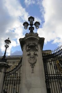 Portail de Buckimgmam Palace à Londres