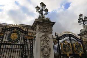 Portail de Buckimgmam Palace à Londres