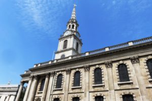 Eliglise St Martin-in-the-Fields à Londres