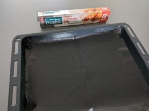 Papier cuisson jetable et lavable