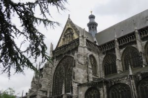 Extérieur de l'église Saint-Jacques à Liège