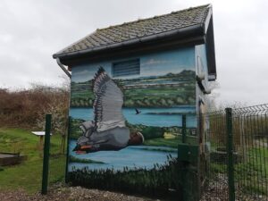 Street-art à la réserve ornithologique de Grand-Laviers