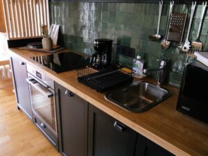 Cuisine équipée Aux Cabanes à Grand-Laviers