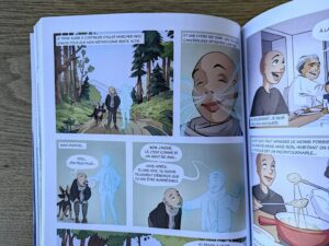 Aperçu de la BD "Face au vent" de Fanny Leeb et Cyrielle Pisapia