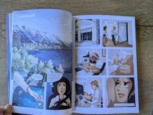 Aperçu de la BD "Face au vent" de Fanny Leeb et Cyrielle Pisapia