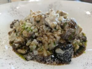 Risotto de volaille et légumes du restaurant l'Arbre Gruson