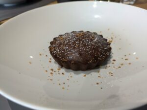 Fondant au chocolat du restaurant L'Arbre à Gruson