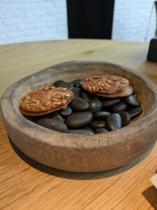 Crackers sarrasin au chèvre frais et ciboulette