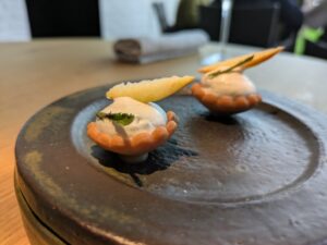 Tartelettes à la pomme et tanaisie