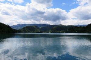 Le lac de Bled en Slovénie