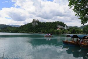 Le lac de Bled en Slovénie