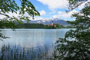 Le lac de Bled en Slovénie