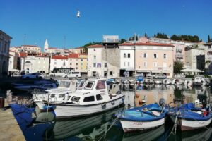 Port de Piran en Slovénie