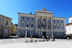 Place Tartini à Piran en Slovénie
