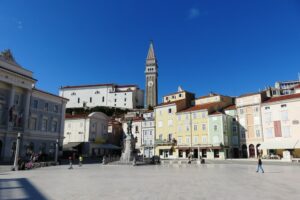 Place Tartini à Piran en Slovénie