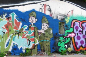 Street art au quartier alternatif Metelkova