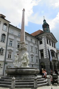 Fontaine des trois fleuves de Carniole