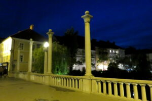 Pont de nuit à Ljubljana