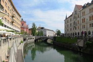 Fleuve à Ljubljana