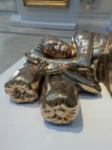 Œuvre d'art au musée du Louvre-Lens