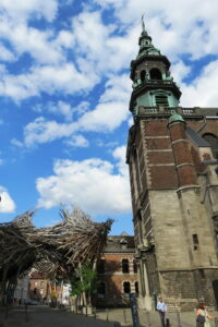 Oeuvre de l'artiste belge Arne Quinze à Mons